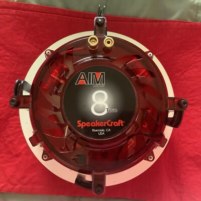SpeakerCraft  AIM Series 8 Two In Ceiling Speaker 