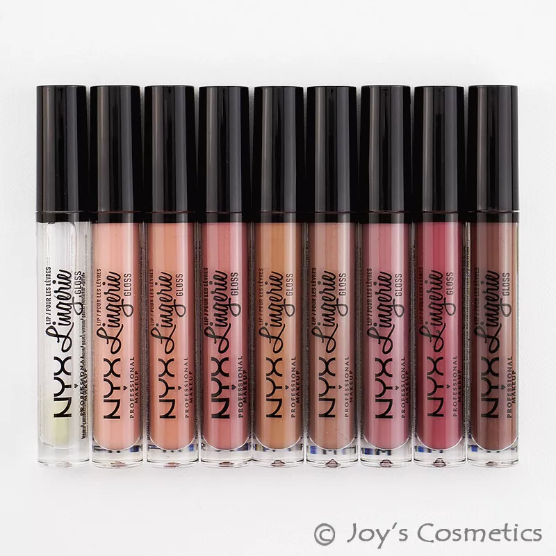 1 NYX Lip Lingerie Gloss Nude - LLG Pick Your 1 Color *Joy's cosmetics*