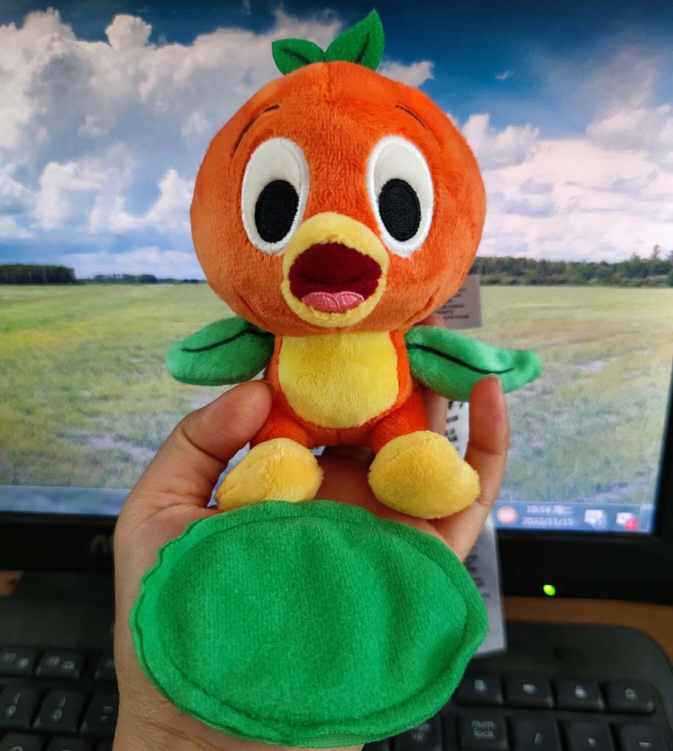 Disney Orange Bird Magnetic Shoulder Pal 5" Plush toy doll new | eBay