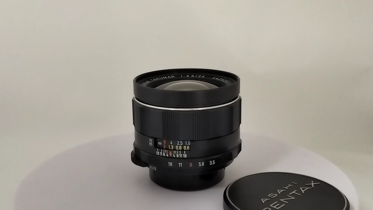 PENTAX Super-Multi-Coated 24mm F3.5　M42 Near Mint +]PENTAX Super-Multi-Coated TAKUMAR 24mm f3.5 MF