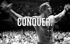 Affiche Photo De Bodybuilding D'Arnold Schwarzenegger Taille A4 A2 A1 A0