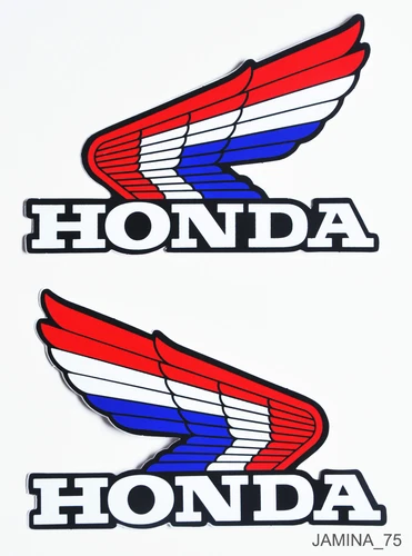 Honda Wing XR75 XR80 XR100 XR250 XR350 XR500 XR Fuel Gas Tank Decal Sticker