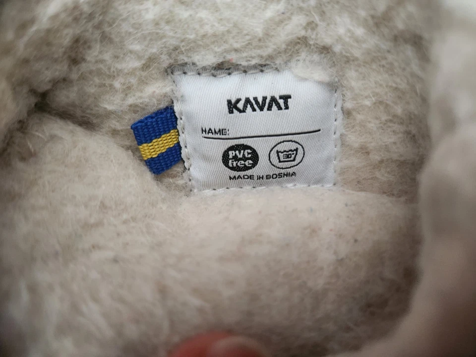 Kavat for Polarn O Pyret Rain Winter Boots Black Dark Charcoal Gray Sz 10-10.5 - Image 4 of 4