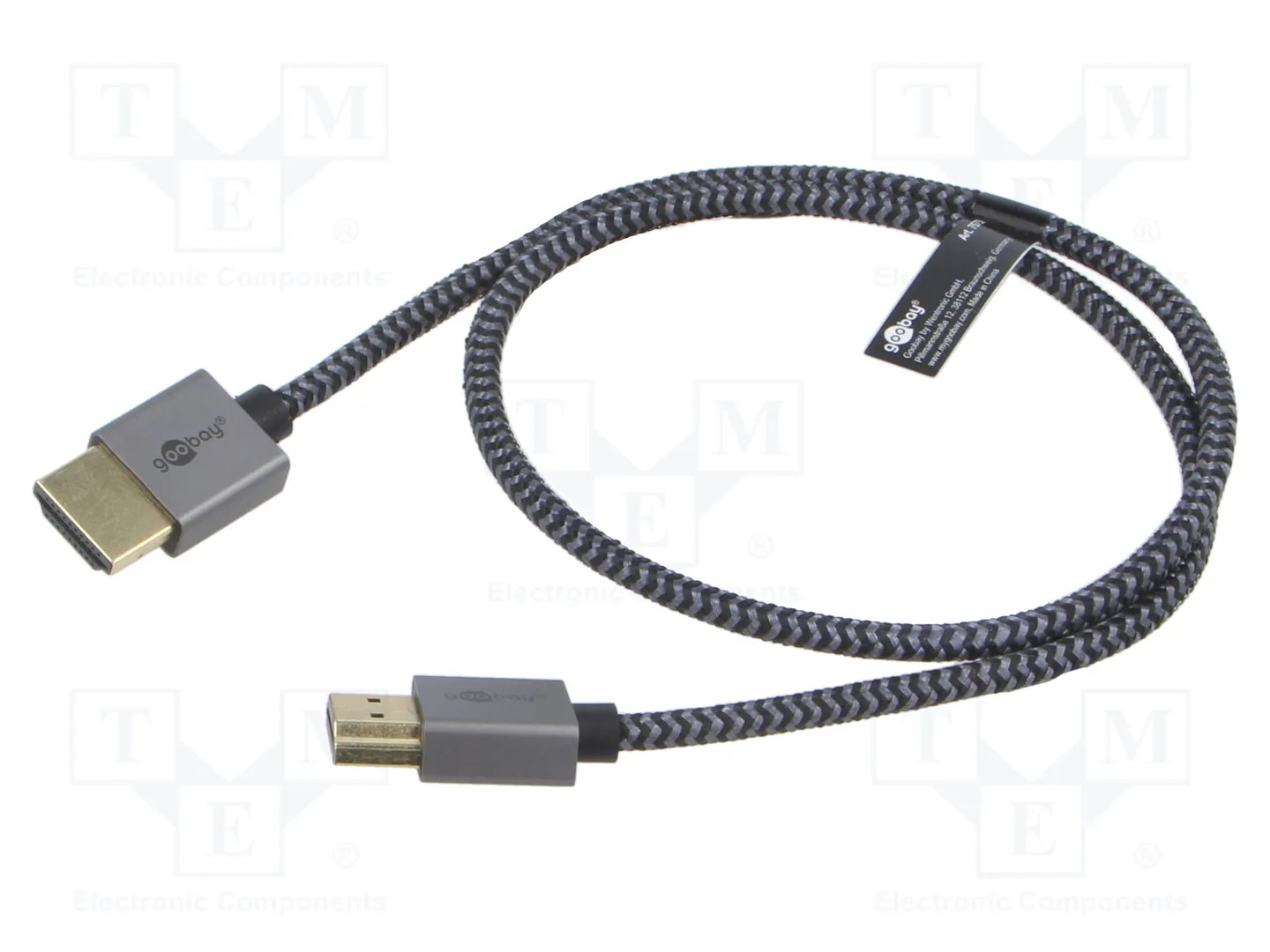 Goobay Oro Cavo Hdmi 75756 0,5 M Ultra High Speed 48 Gbit/S 8K - Immagine 2