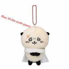 Chiikawa And Friends Mascot Plush Doll Sea Otter Rakko Keychain Pendant Gift
