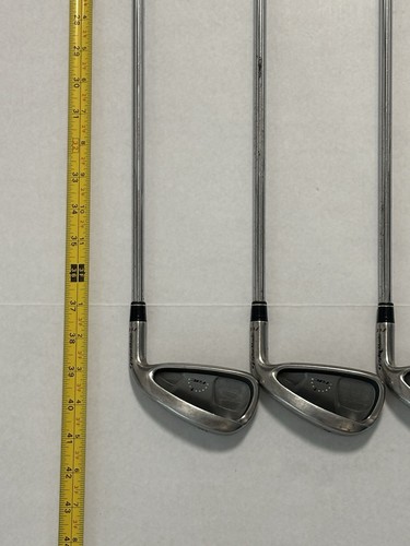 TaylorMade RAC OS Steel Iron Set 3,4,6,7,8,9,P Steel Shaft Regular Flex - RH - Picture 16 of 18