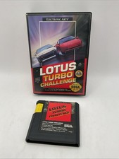 Lotus Turbo Challenge (Sega Genesis 1992) Case And Game Only- Missing Manual
