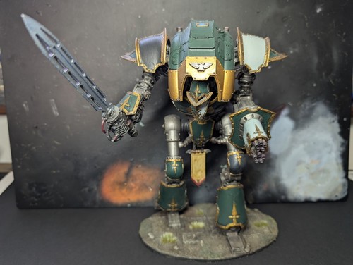 IMPERIAL KNIGHT CERASTUS CASTIGATOR KNIGHT WARHAMMER 40,000 FORGE WORLD PAINTED