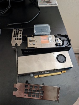 Intel Arc Pro B50 16GB GDDR6 GPU w/ Custom n3rdware Single Slot Cooler
