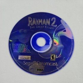 Rayman 2: The Great Escape for Sega Dreamcast Disc & Manual Only - Tested