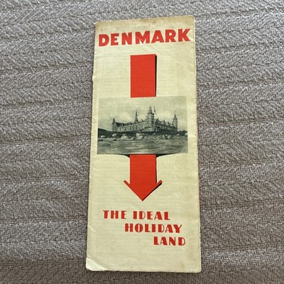 Dänemark Das ideale Urlaubsland Faltblatt 1931 Tourismusverband für Dänemark 292)