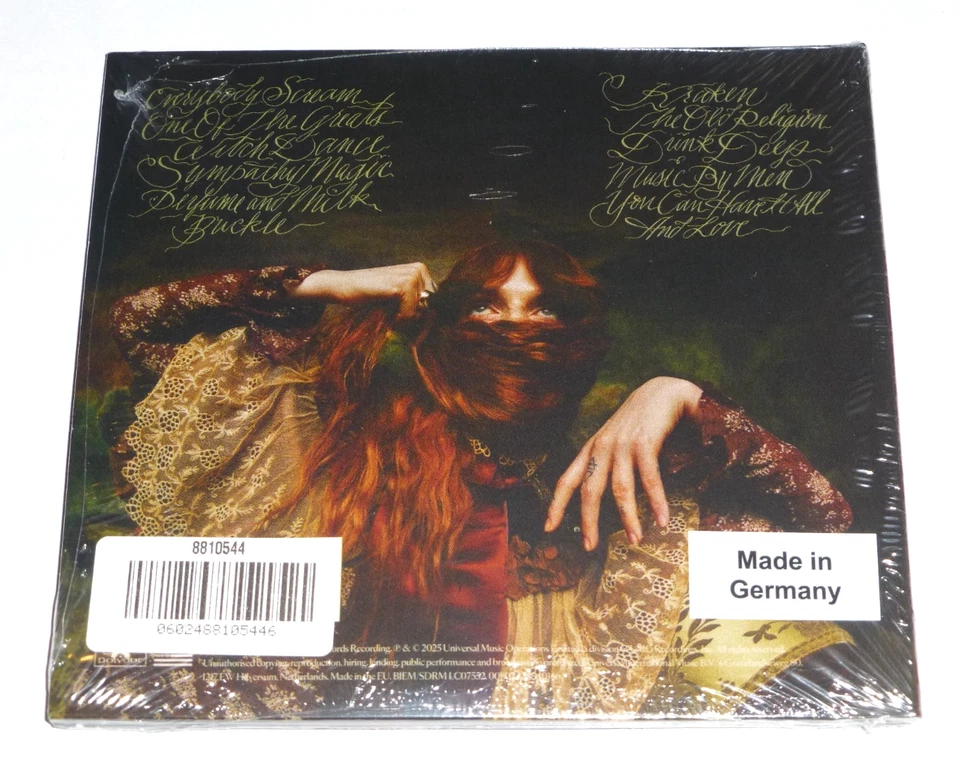 Florence And The Machine : Everybody Scream -* SIGNED *- CD 2025 New, + IN STOCK - Image 2 of 4