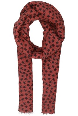 Becksondergaard Schal Damen Tuch Strickschal Loop Seide Wolle Rot #aqeuw10