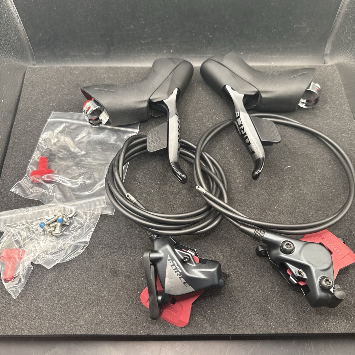 Sram Force Axs D1 1000/2000mm Hydraulic Disc Shifter And Brake Set