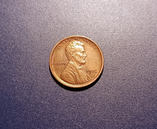 AU details 1916-P Lincoln Cent