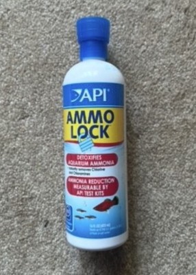 API AMMO-LOCK Freshwater and Saltwater Aquarium Ammonia Detoxifier 16-Ounce