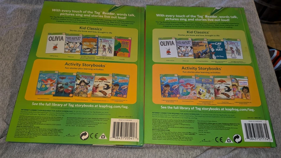 Leap Frog Tag Reading System Storybooks - Lot of  12 Books - 6 Still In Package  - Image 3 of 4