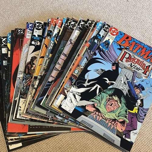 DC Comics Batman x 21 Vintage 1990s Incl The Penguin Affair & The Many Deaths
