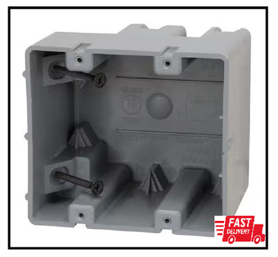 Smart Box 2-Gang Adjustable Depth Device Box