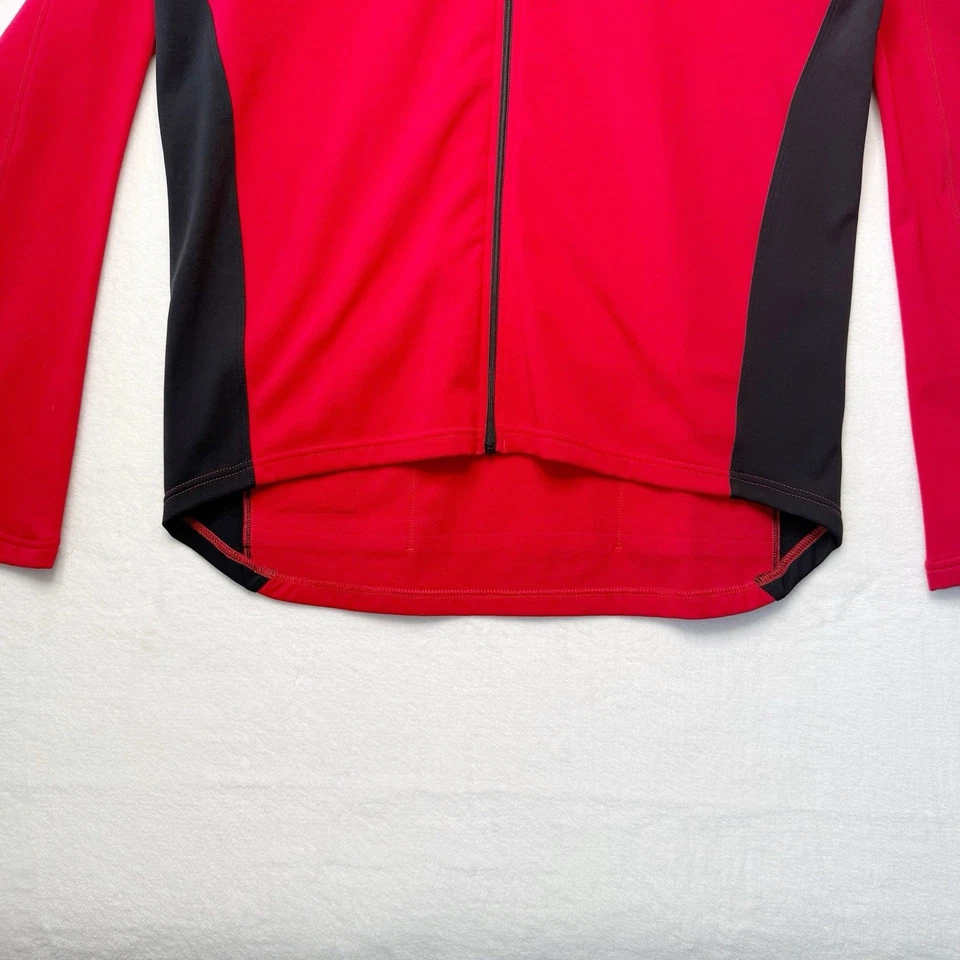 PEARL IZUMI выбрать тепловой Велоспорт Джерси флис с подкладкой куртка красный мужской размер XXL - Изображение 3 из 4