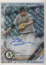 2019 Bowman Draft Chrome Pick Sparkles Refractor 53/71 Tyler Baum Auto 0q5