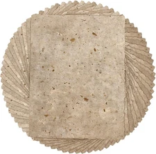 Geyee 50 Pcs 8.5 x 11 Inches Mulberry Rice Paper, Handmade Decoupage Paper Sheet