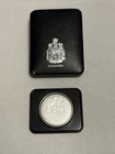 1978 Canadian Proof Silver Dollar $1 Coin Commonwealth Games Commemorative & Box