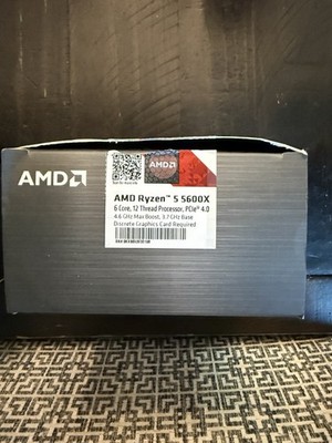 AMD Ryzen 5 5600X 6-Core 12-Thread AM4 4.6GHz PCIe 4.0 (HEATSINK ONLY)
