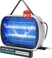 Buzbug Bug Zapper Indoor for 5000 Sq. Ft., 20W Instant Electric Mosquito Zapper,