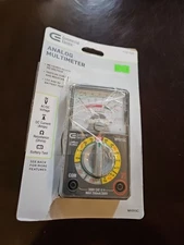 Commercial Electric M1015B Series AC/DC AutoManual Analog Multimeter 119 833 G10