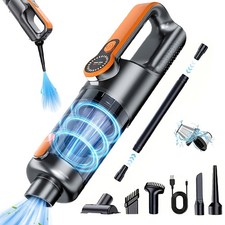 Car Vacuum Cleaner Duster Cordless Portable Rechargeable Wet Dry Strong Suction