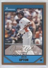 2007 Bowman Draft Prospects Futures Game Gold Justin Upton #BDPP110 0b0