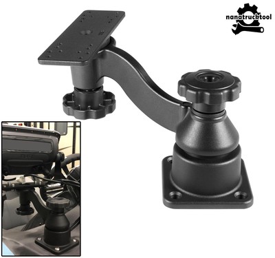 6inch Swing Arm Mount For Fishfinders & Chartplotters Fit Garmin, Humminbird