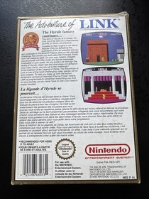 Zelda II: The Adventure of Link Classic Series RARE Nintendo NES