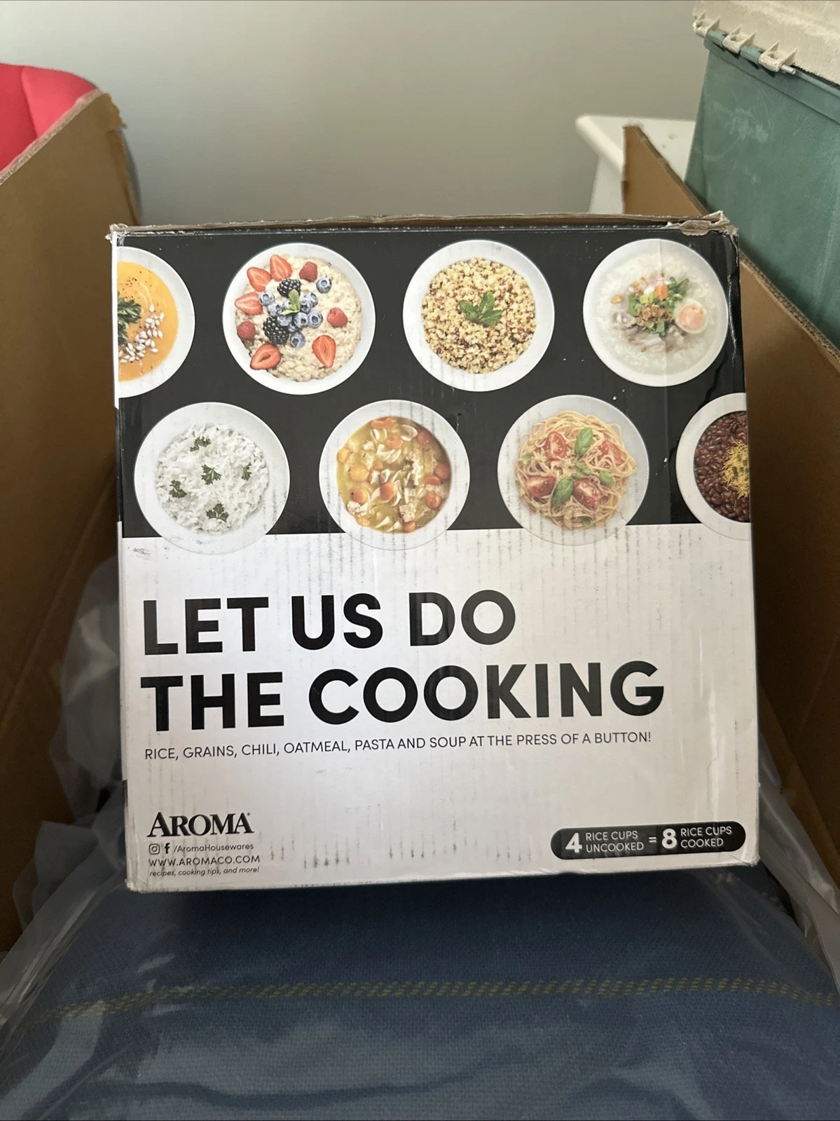 Aroma Rice and Grain Cooker 2 Quarts