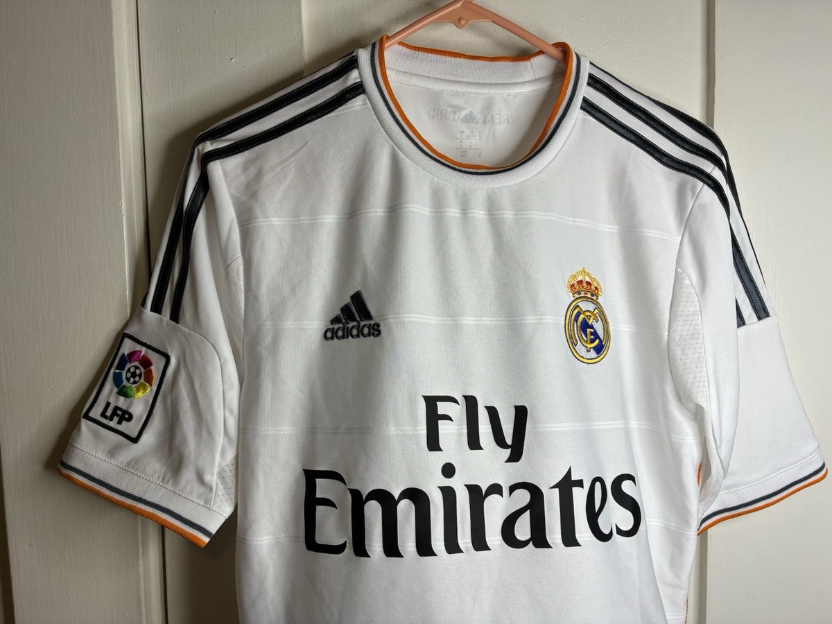 Real Madrid 2013/14 Football Jersey Adidas Climacool Fly Emirates