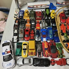 Hot Wheels Diecast Car Lot of 170 Mixed Cars Trucks Matchbox Maisto Bundle Lot