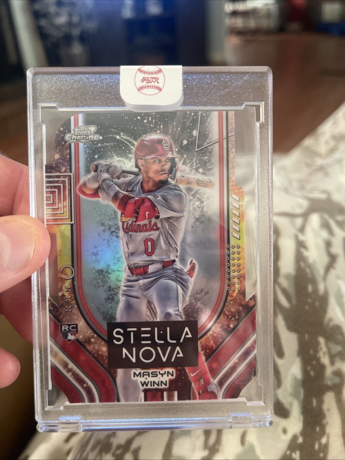 2024 Topps Cosmic Chrome Masyn Winn Stella Nova RC Rookie #SN-2 Cardinals