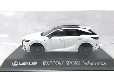 1/43 Kyosho Lexus RX500h F Sport Performance White Diecast Car