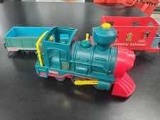 Playskool 1988 Express Train Engine Locomotive Playset For Parts Repair