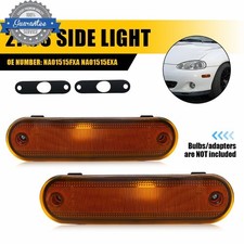 Amber Lens Front Side Marker Lamp  Light Housing For 1990-2005 Mazda Miata MX-5