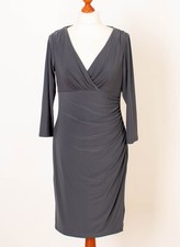 Ladies LAUREN RALPH LAUREN Grey Dress Size 10 13649
