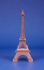Pink Eiffel Tower Paris France Metal Decoration Wedding Bedroom