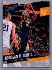 2017-18 Panini Prestige Donovan Mitchell Rookie Card #163 Utah Jazz RC. rookie card picture