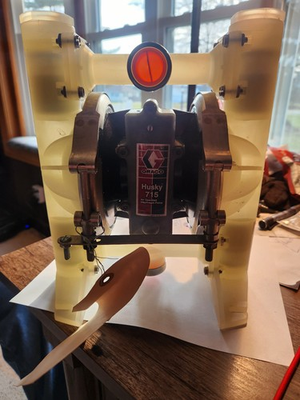 #ad #ad Husky 715 Air Operated Diaphragm Pump $450.00