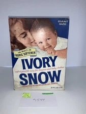 RARE 2 lb Vintage Ivory Snow Laundry Detergent Soap Box Powder Full Box Unopened