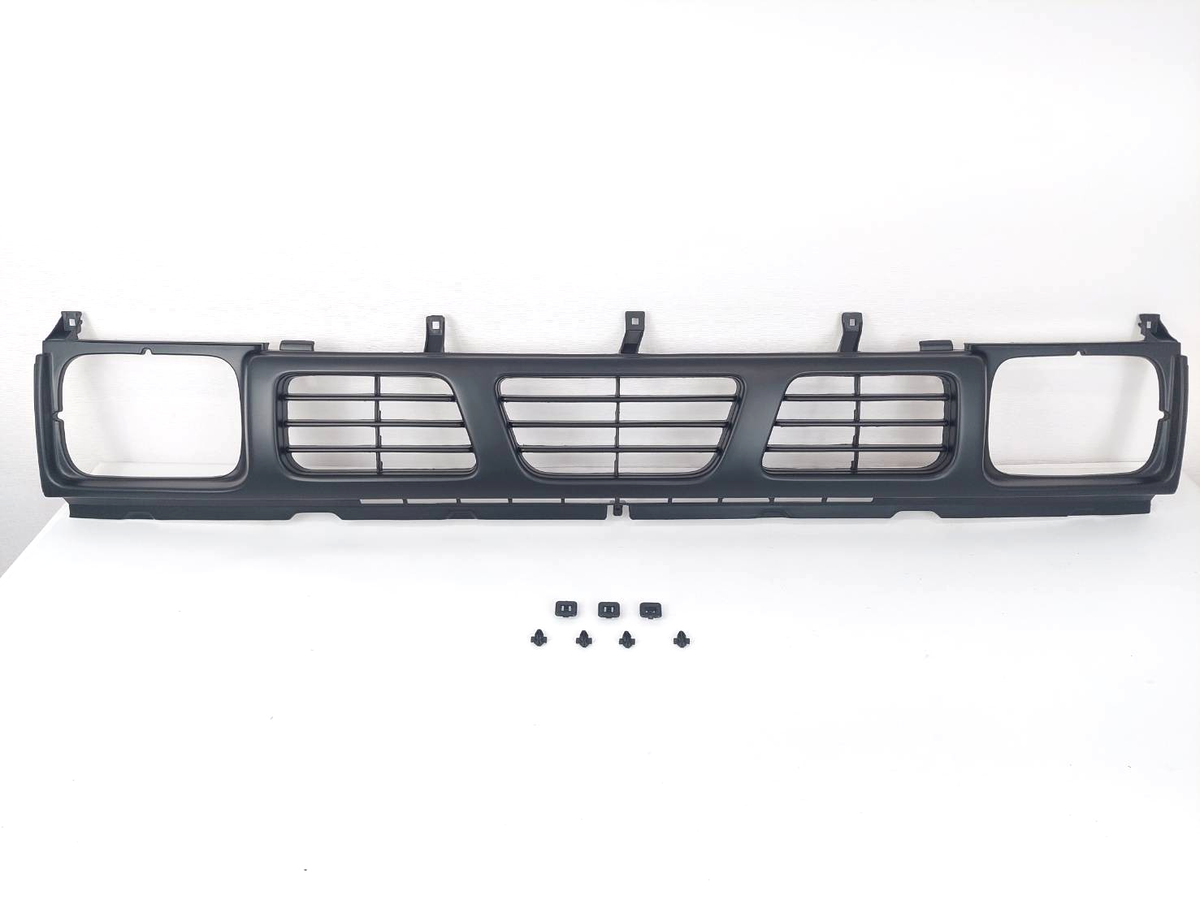 Matt Black Grille For Nissan 1993-1997 720 D21 Pickup Hardbody