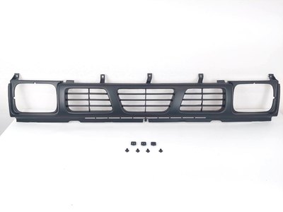 Matt Black Grille For Nissan 1993-1997 720 D21 Pickup Hardbody