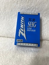 Zenith - TC-30 - VHS-C - Super High Grade - Compact Video Cassette - NEW