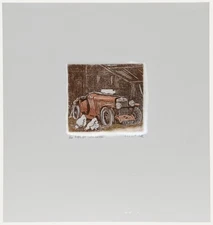 Richard Wade - Contemporary Aquatint, Ripe for Restoration